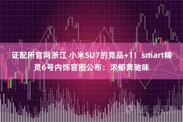 证配所官网浙江 小米SU7的竞品+1!smart精灵6号内饰官图公布:浓郁奔驰味